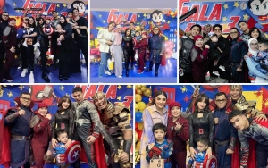 Thariq Halilintar Jadi Thor, Intip 10 Potret Artis di Ulang Tahun Gala Sky