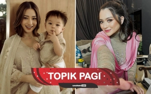 Putra Nikita Willy Perdana Naik Motor, Nathalie Holscher Santai Pakai Gaun Pendek-Topik Pagi