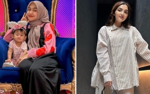 Tidur di Pesta Ultah, Moana Anak Ria Ricis Pertama Kali Senyum Saat Foto Bareng Ashanty