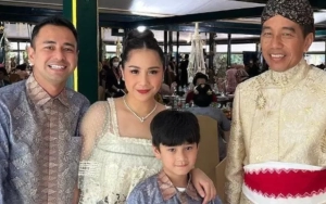 Nagita Slavina Rela Desak-Desakan Demi Selfie Bareng Jokowi, Lirikan Tajam Paspampres Disorot