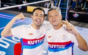 Raffi Ahmad Tahan Cedera Demi Menangi Media Clash Bareng Gading Marten