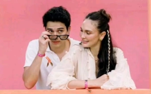 Vibes Ala Honeymoon, Luna Maya Pamer Aura Seksi Luber-Luber di Dekat Maxime