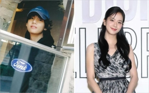 V BTS dan Jisoo BLACKPINK Asyik Ngobrol di Frieze Seoul 2023 Paradise Art Festa
