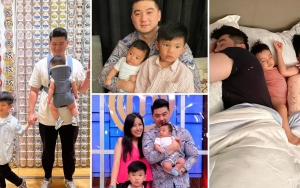 10 Potret Chef Arnold Momong Buah Hati, Putra Sulung Dibilang Mirip D.O. EXO Kecil