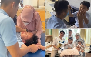 Sambut Kedatangan Alvin Faiz, Intip 7 Potret Ikram Rosadi Dampingi Yusuf Anak Larissa Chou Sunat