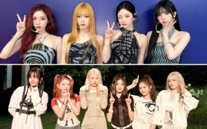 KBS Music Bank Global Festival 2023: aespa dan IVE Pancarkan Aura Beda meski Kompak Pakai Gaun Hitam