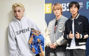 Felix Stray Kids Diperebutkan Taeyong dan Haechan NCT di Ending SBS Gayo Daejeon 2023