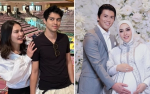 Luna Maya Bucinin Maxime saat Syahrini Disentil Ortu Reino Tak Terlihat di Syukuran Kehamilan