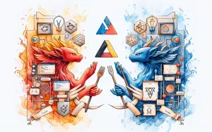 React vs Vue: Bandingkan Framework JavaScript Ini Secara Mendalam