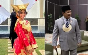 Fuji An Ditegur Ibu soal Cium Anjing saat Pamer Kesamaan dengan Presiden Prabowo Subianto