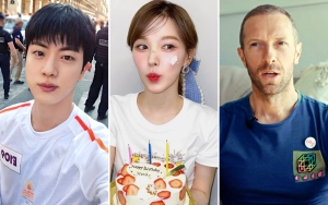 Jarak Jin BTS saat Duet Bareng Wendy Red Velvet & Chris Martin Dibandingkan
