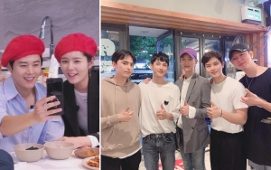 Wajah Kembar Han Ga In dan Kim Dongjun Bikin Member ZE:A Kebingungan