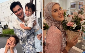 Tawa Ceria Baim Wong Bareng Kiano-Kenzo Kontras dengan Nasib Paula Jalani Lebaran Tanpa Anak 