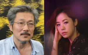 Hong Sang Soo dan Kim Min Hee Terlihat Mengasuh Anak Bareng di Taman