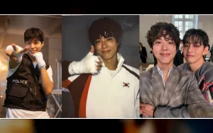 Park Bo Gum Tertangkap Kamera di Shanghai, Tampilkan Gaya Perjalanan yang Santai