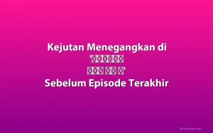 Kejutan Menegangkan di '대한민국에서 건물주 되는 법' Sebelum Episode Terakhir