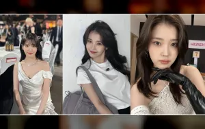 IU Terharu Teman Dekat Hadiri Pemakaman Kakeknya
