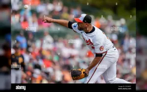 Albert Suárez Terpaksa Menyerah Saat Baltimore Orioles Kalah Telak 1-17