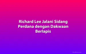 Richard Lee Jalani Sidang Perdana dengan Dakwaan Berlapis