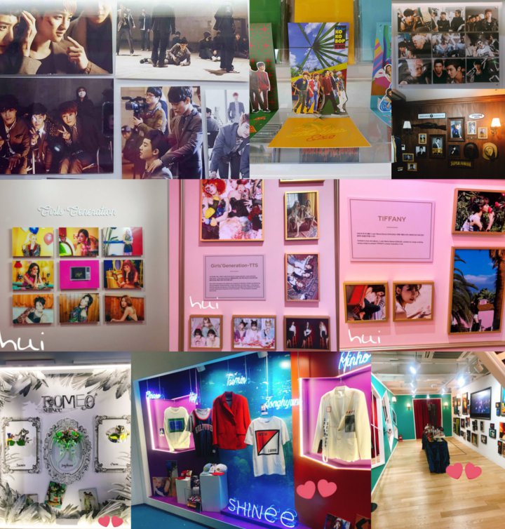 Barang yang Dipamerkan di SM Town Museum