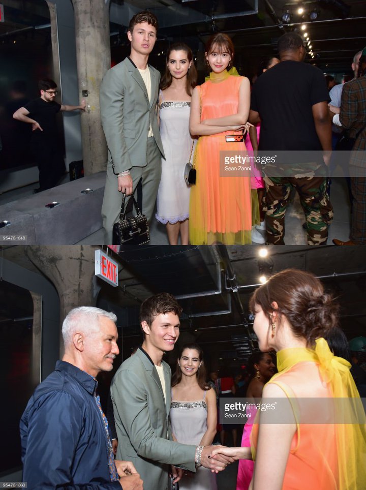 Yoona dan Ansel Elgort