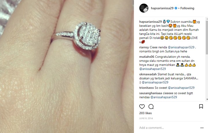 Hadiah Sultan Djorghi untuk Annisa