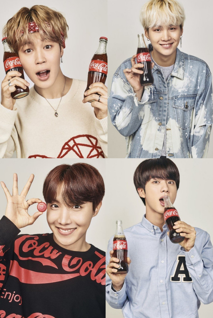 BTS untuk Coca Cola
