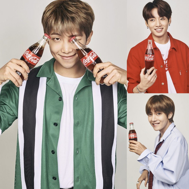 BTS untuk Coca Cola
