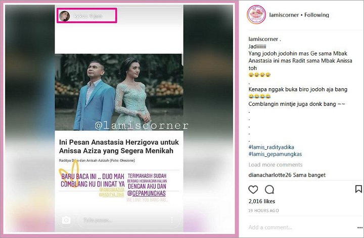 Akhrinya Terungkap, Ternyata Raditya Dika yang Jodohkan Ge Pamungkas dan Pacar Baru