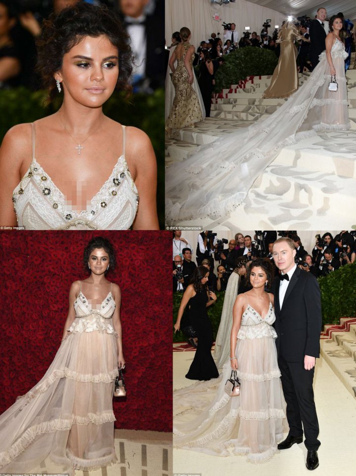 Selena tampil beda di Met Gala