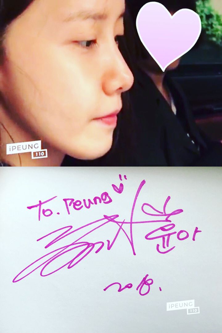 Tanpa Make Up dan Pakai Rol Rambut, Baiknya Yoona Tetap Berikan Tanda Tangan untuk Fans