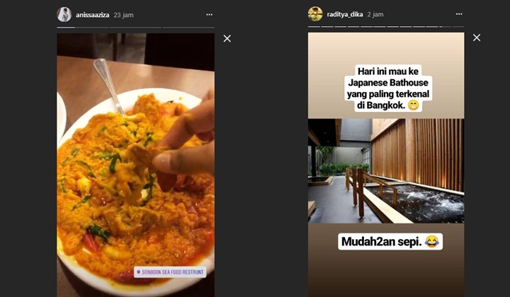Raditya Dika Bulan Madu ke Thailand