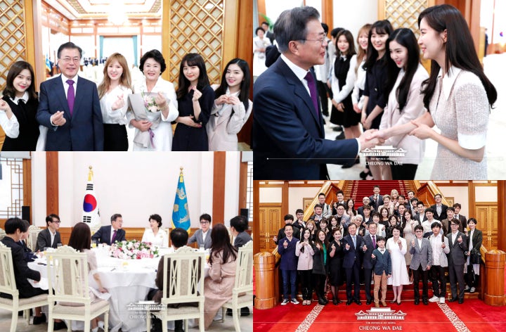 Intip Foto-Foto Seohyun-Red Velvet Diundang Makan Siang Bersama Presiden Korsel