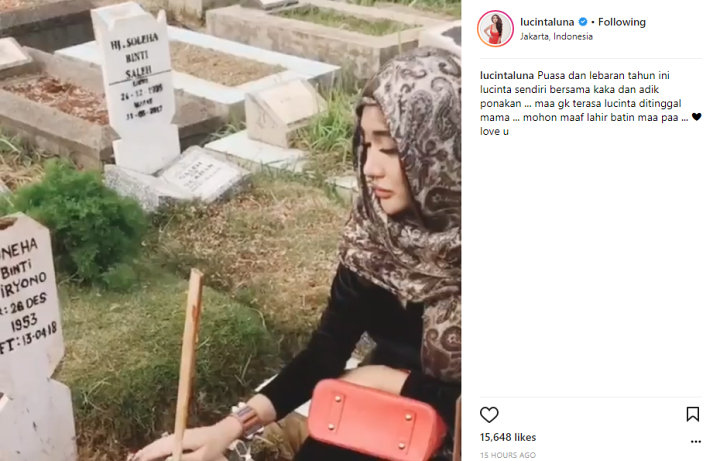 Lucinta Luna Ziarah