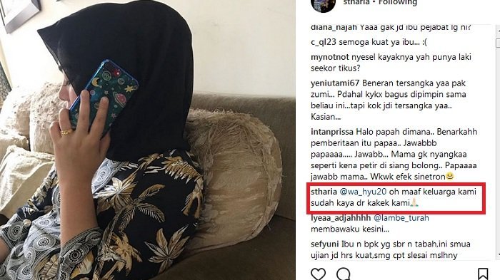Sikap Sombong Istri Zumi Zola