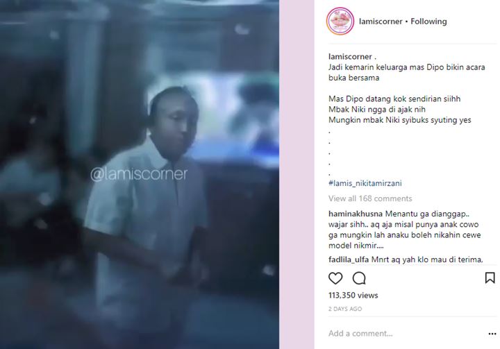 Dipo Latief Tanpa Nikita Mirzani