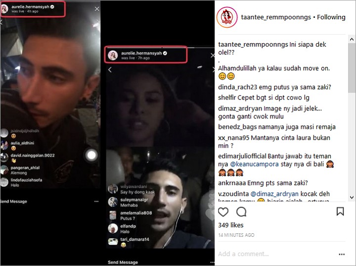 Aurel Sudah Punya Pacar Baru?