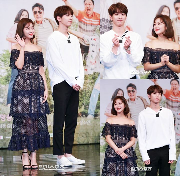 Jun dan Jo Bo Ah di Preskon Drama Baru