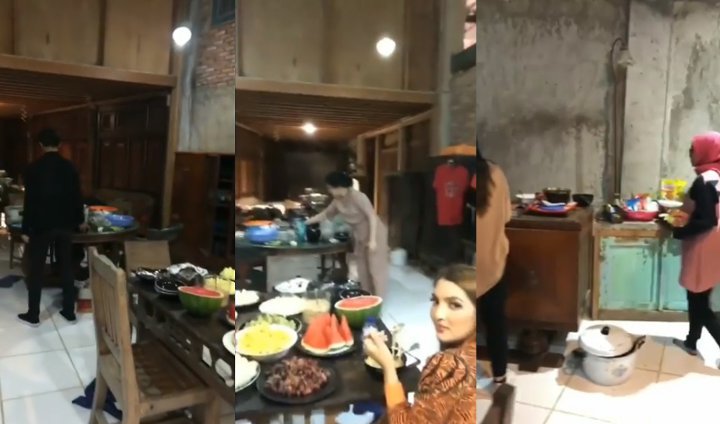 Dapur Kumuh Mulan Jameela Jadi Sorotan