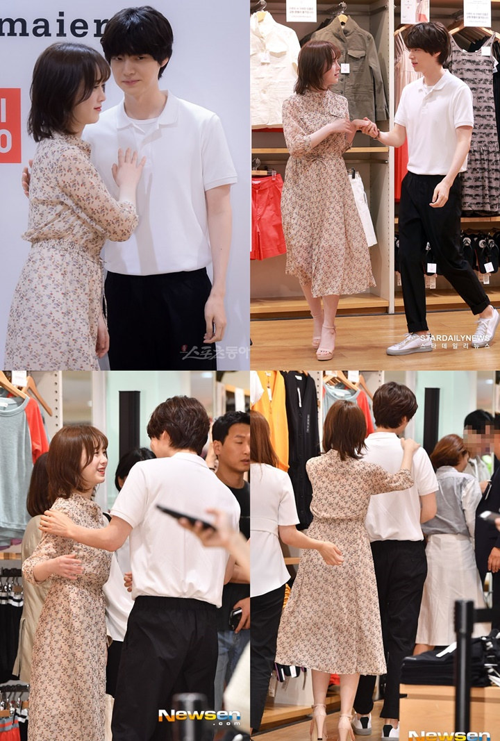 Bak Syuting Drama, Awas Cemburu Ahn Jae Hyun-Goo Hye Sun Gandengan Mesra di Acara Ini