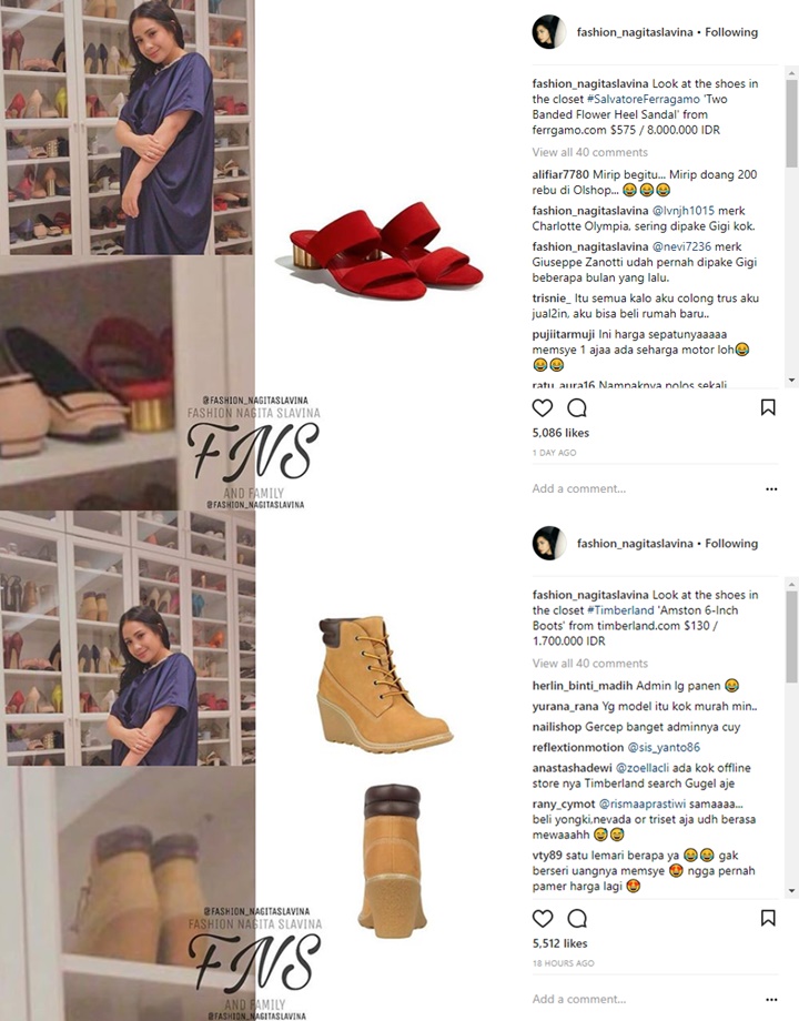 Sepatu Nagita 2