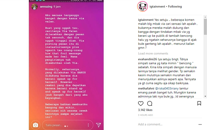 InstaStory Amrazing Tentang Via Vallen