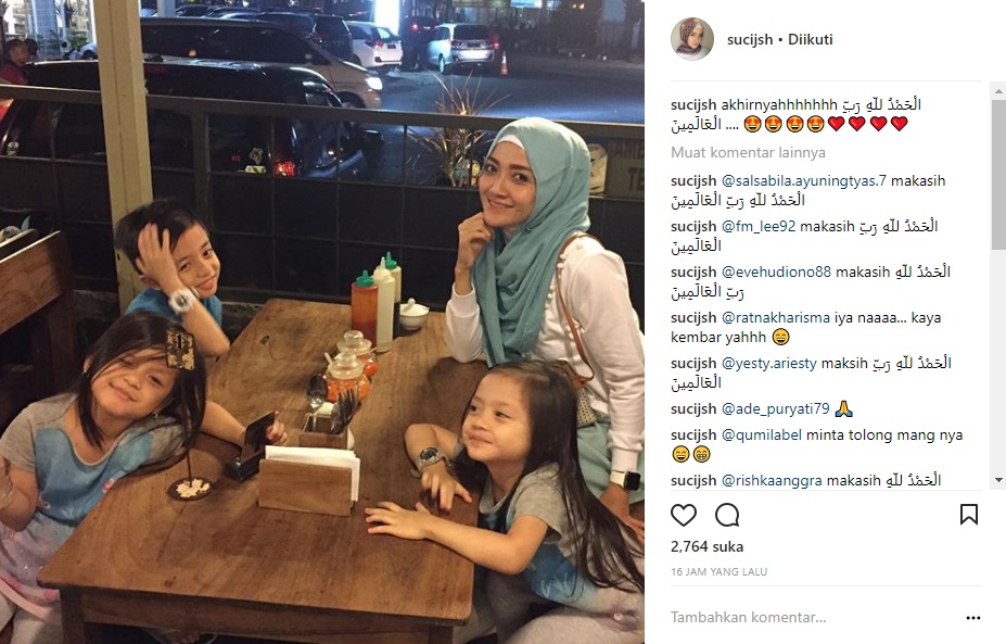 istru sunnu Eks Matta Band Buka Puasa Bareng Anak Tanpa Ditemani Suami