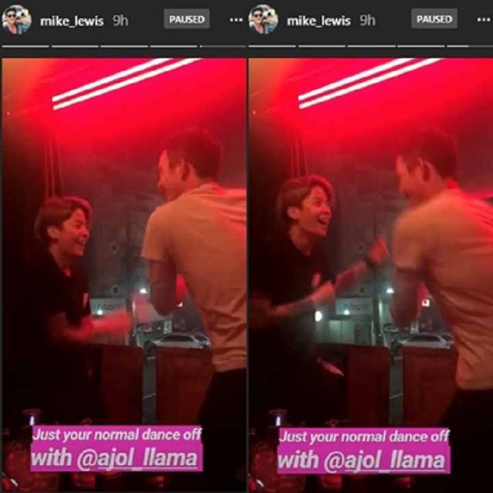 Mike Lewis Dansa Bersama Amber