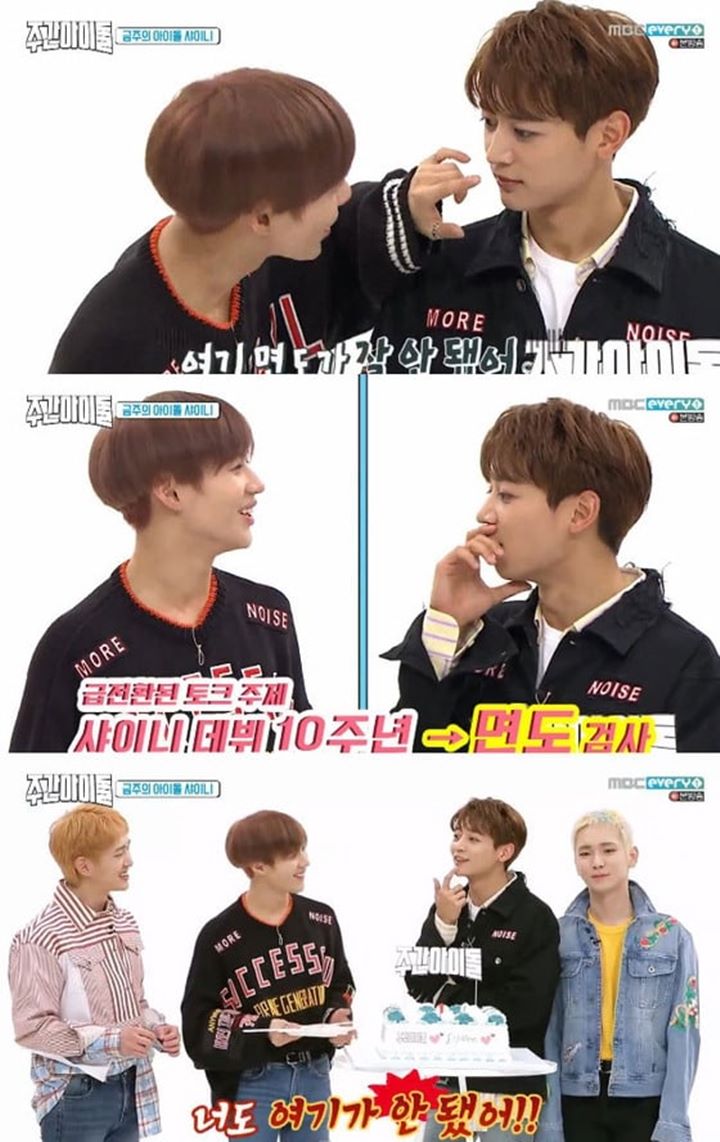 Kocaknya Taemin Goda Minho Tak Cukur Kumis dan Doakan Key Sial