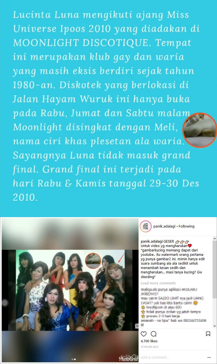 Masih Ngaku Wanita Tulen, Lucinta Luna Ternyata Pernah Ikut Ajang Kecantikan Waria?