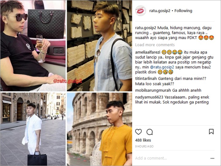 Foto-Foto Liburan di Italia Jadi Sorotan, Gaya Rambut Roy Kiyoshi Diledek Netter