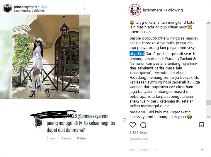 Masa Lalu Syahrini
