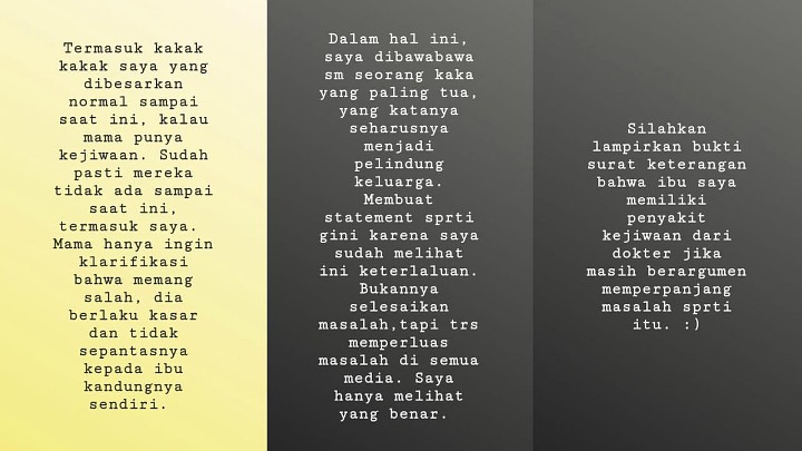 Adik Bungsu Barbie Kumalasari Murka Sang Bunda Dibilang Bipolar 2