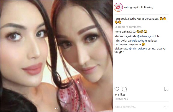 Lucinta Luna Adu Cantik Bareng Millendaru, Netter Kompak Beri Tanggapan Begini